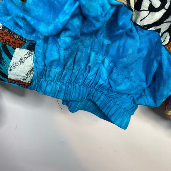 Nativewear Designs Vintage Patchwork Quilt Slouchy Bomber Jacket womens XL - Picture 10 of 17